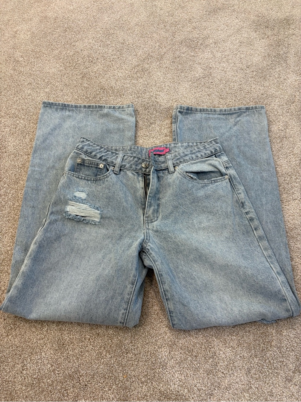 Edikted wide leg jeans M